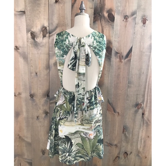 H&M Conscious Collection Jungle Print Dress - Picture 5 of 6
